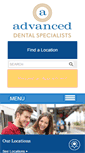 Mobile Screenshot of advanceddentalspecialists.com